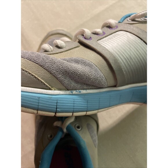 Women’s Nike Free XT Everyday size 6.5 gray white and teal Fly wire density foam - Picture 9 of 10